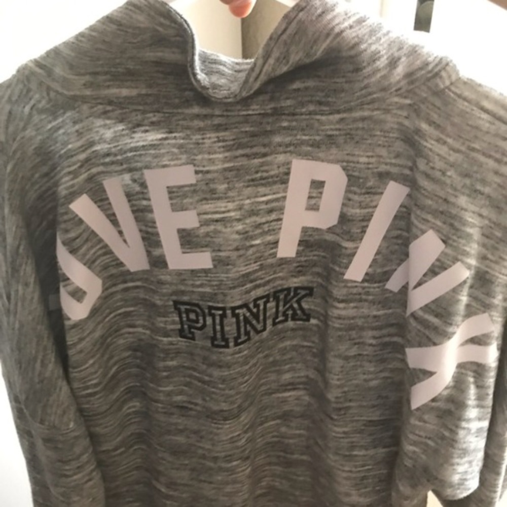 VS Pink Quarter snap pullover